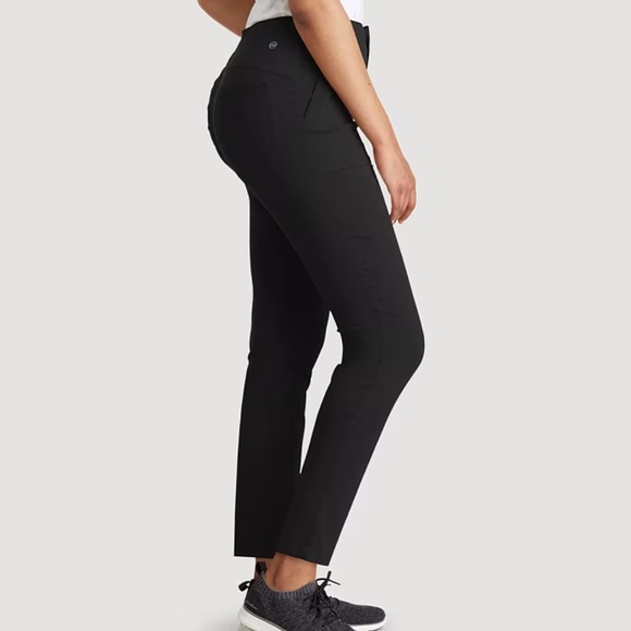 🆕 EDDIE BAUER Sightscape Horizon Slim Straight Ankle Pants - Picture 2 of 12